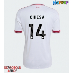 Liverpool Federico Chiesa #14 Udebanetrøje 2026-27 Kort ærmer Liverpool Federico Chiesa #14 Udebanetrøje 2026-27 Kort ærmer